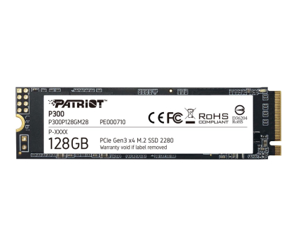 Dysk SSD Patriot 128GB M.2 PCIe NVMe P300